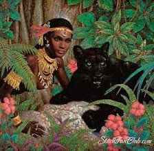 Схема вышивки «Карл Банг "Джунгли"»