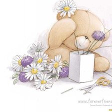 Схема вышивки «Серия Мишки»