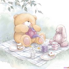 Схема вышивки «Серия Мишки»