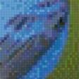 Предпросмотр схемы вышивки «синяя птица» (№662838)