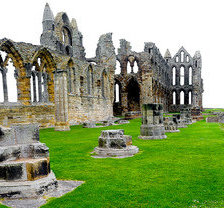 Схема вышивки «развалины»