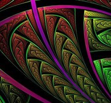 Схема вышивки «абстракция»