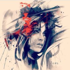 Схема вышивки «абстракция 2»