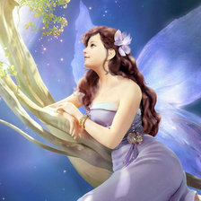 Схема вышивки «Фея»