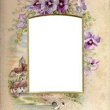 Схема вышивки «Рамка для фото»