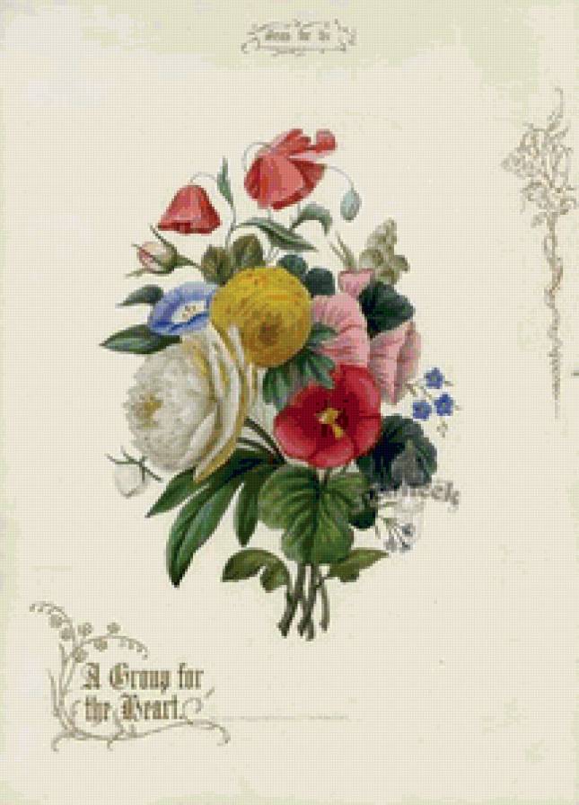 Букетик - цветы - предпросмотр