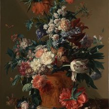 Схема вышивки «Художник Ян ван Хейсун»