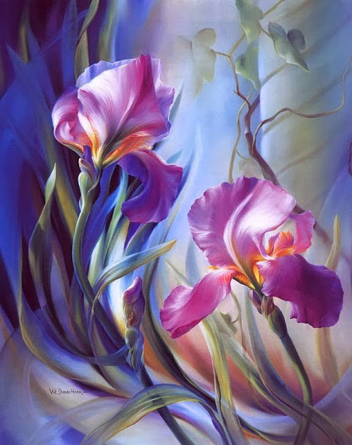 Ирисы - ирисы - оригинал