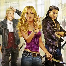 Схема вышивки «Любовный треугольник»