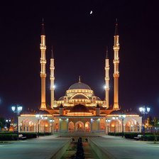 Схема вышивки «Мечеть Сердце»