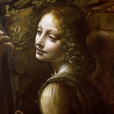 Схема вышивки «Ангел Да Винчи»