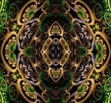 Схема вышивки «абстракция»