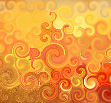 Схема вышивки «абстракция»