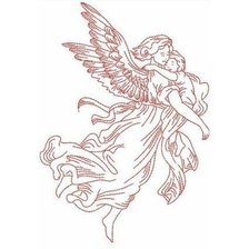 Схема вышивки «Мама-ангел»