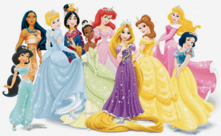 Disney Princess - принцессы - предпросмотр