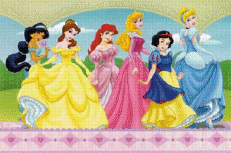 Принцессы Дисней - принцессы - предпросмотр
