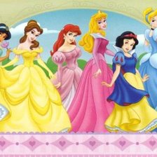 Схема вышивки «Принцессы Дисней»