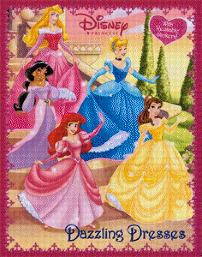 Принцессы Диснея - принцессы - предпросмотр