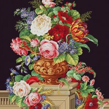 Схема вышивки «серия "букеты"»