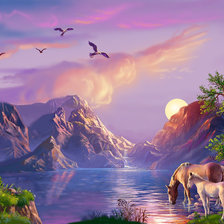 Схема вышивки «primavara»