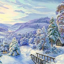 Схема вышивки «seara»