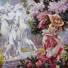 Схема вышивки «красота»