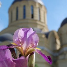 Схема вышивки «Храм Иоанна Кронштадтского»