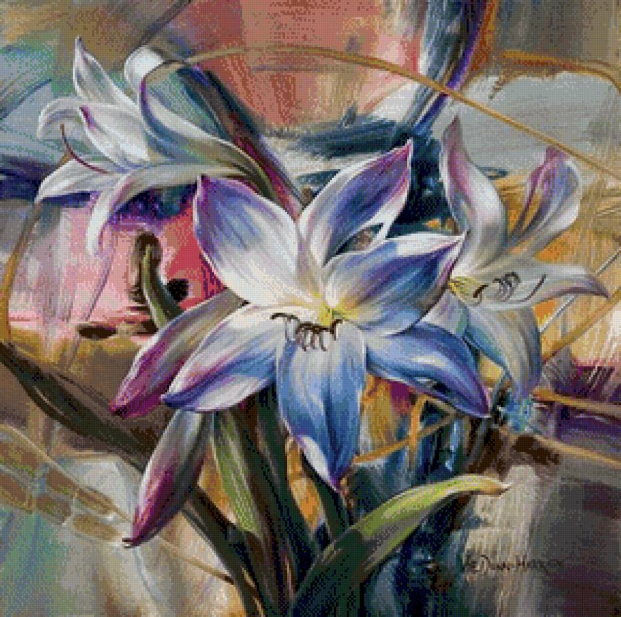 Лилии - букет, лилии - предпросмотр