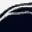 Предпросмотр схемы вышивки «конь монохром» (№666698)