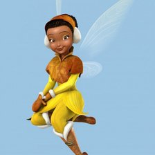 Disney Иридесса в зимнем лесу