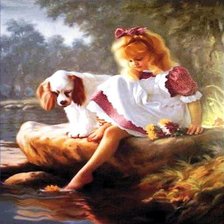 Схема вышивки «друзья»