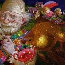 Схема вышивки «сказка»