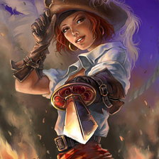 Схема вышивки «Пиратка»