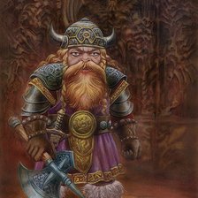 Схема вышивки «Фэнтези Гном-2»