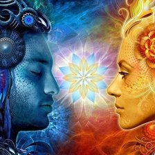 Схема вышивки «Инь и Янь»