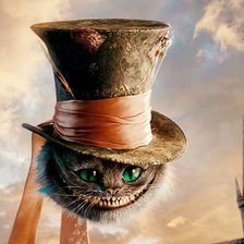 Схема вышивки «Алиса в стране чудес»