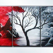 Схема вышивки «дерево»