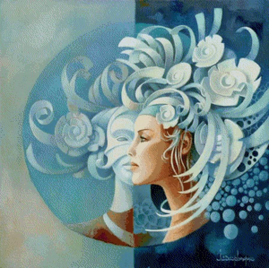 серия ,,женщины" - женщина - предпросмотр