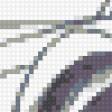 Предпросмотр схемы вышивки «машина монохром» (№667617)