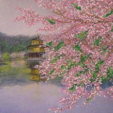 Схема вышивки «Сакура»