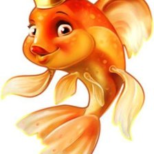 Схема вышивки «золотая рыбка»