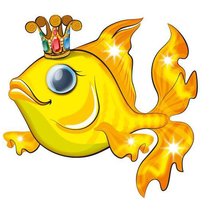 Схема вышивки «золотая рыбка»