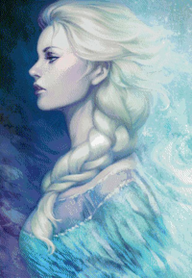 Эльза холоное сердце - дисней, девушка, мульт - предпросмотр