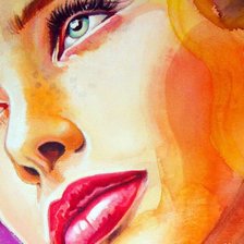 Схема вышивки «образ»