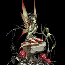 Схема вышивки «Серия "Фэнтези": Фея-3»