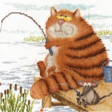 Схема вышивки «рыбачки»