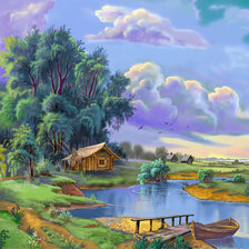 Схема вышивки «серия "природа"»