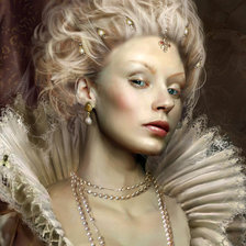 Схема вышивки «королева»