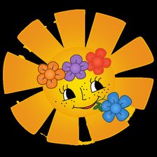 Схема вышивки «солнышко»