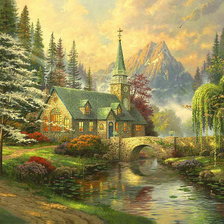 Схема вышивки «картина»